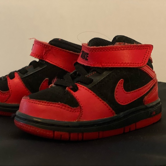 Nike Prestige IV High TD Red Black Toddler size 5c - Picture 2 of 4